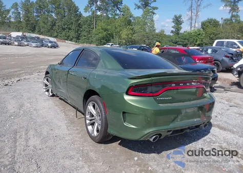 2021 Dodge Charger R/T Rwd из США, поврежденный, VIN 2C3CDXCTXMH656230